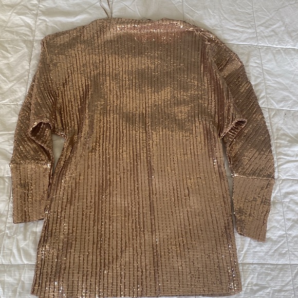 ZARA gold sequin dress - Picture 8 of 10